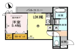RハイツIII【2階】の間取り