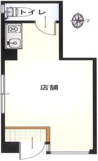 第1AKコーポ【1階】の間取り