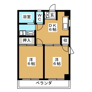 サンガーデン磯子【3階】の間取り