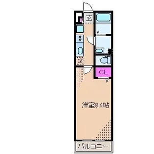 神奈川県横浜市港北区新吉田東3【マンション】の間取り