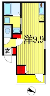 グランコンフォール本千葉II【2階】の間取り