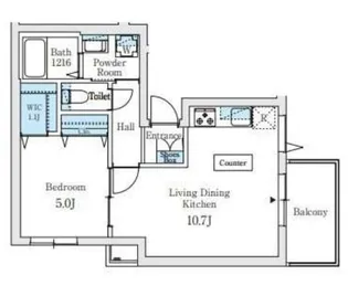 ステラ下連雀【2階】の間取り