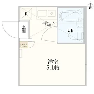 my plan 中野SIX【1階】の間取り