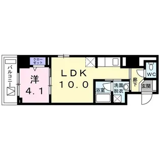 ケヤキグランデI【7階】の間取り