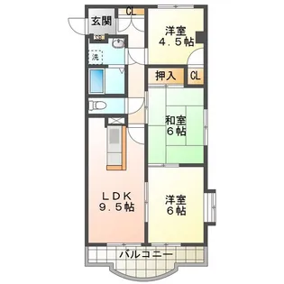 Fontaine【3階】の間取り