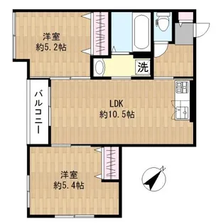 イル・ポスト・ソレッジャート【3階】の間取り