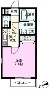 ヒューマンパレス東松戸【1階】の間取り
