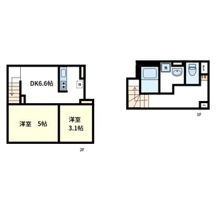 a LATO NIPPORI【1階】の間取り
