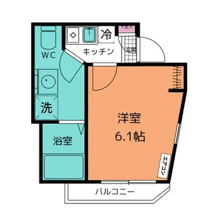 リブリス町田【1階】の間取り