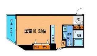 フラワーシティINブラボン【5階】の間取り