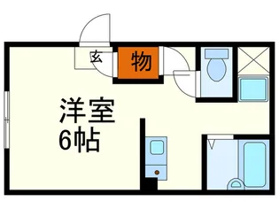 シャトー篠原台【5階】の間取り
