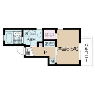 フォレストバレー豊町【2階】の間取り