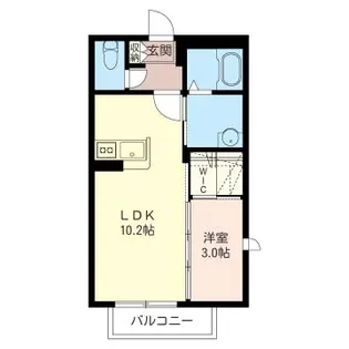 エンブレイス【2階】の間取り