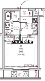 レンティ-ヴァ綾瀬【3階】の間取り