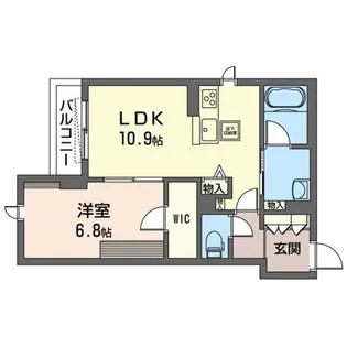 Refiant【1階】の間取り