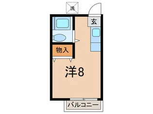 パールハイツ向ヶ丘【2階】の間取り