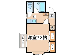 リズマロン【2階】の間取り