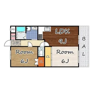 グレートフューチャーパートIII【3階】の間取り