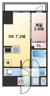 Aqua mama博多駅南【2階】の間取り