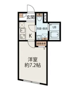 MEGURO EDGE (メグロエッジ)【2階】の間取り