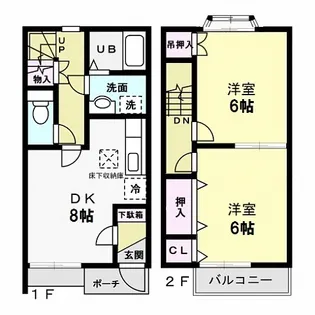 ベルハイムの間取り
