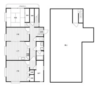 Kビルディング301【3階】の間取り