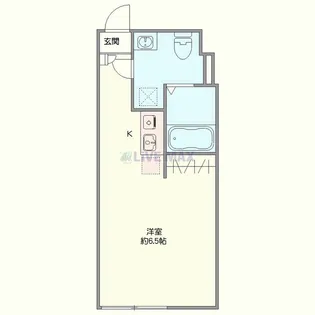 フィオーネ新小岩【4階】の間取り