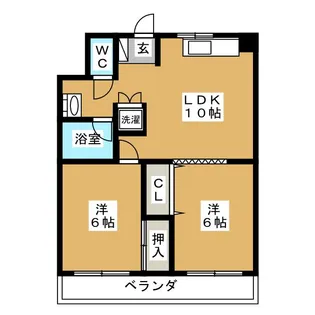 マンション第7松戸【2階】の間取り