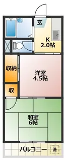 シティーシャトレS・Y【1階】の間取り