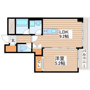 PAXレジデンス【4階】の間取り