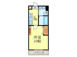 RUSCELLO-UNO【1階】の間取り