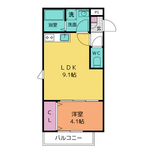 LECOCON半田IV【1階】の間取り