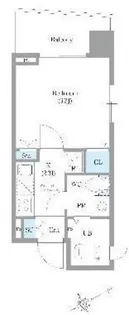 カスタリア銀座II【5階】の間取り