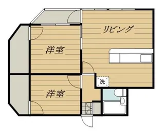 第12明智ビル【6階】の間取り