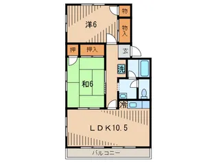 ベルコ-ト【2階】の間取り