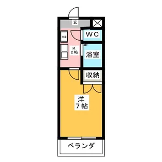 セントラルリッツ【3階】の間取り