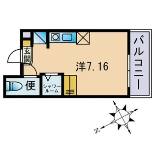 CRASTINE南砂町【3階】の間取り