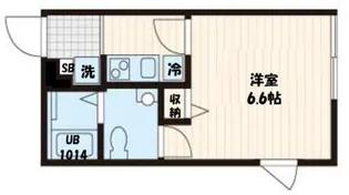 Fullea二子玉川【3階】の間取り