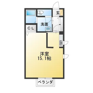 トレジャーハウスA【2階】の間取り