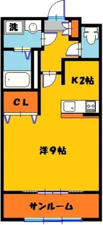ルメルシェ【1階】の間取り