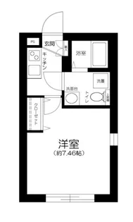 CASA SERENA【2階】の間取り