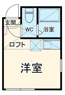 ユナイト横浜オリヴェイラ【1階】の間取り