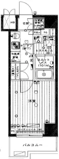 ルーブル川崎七番館【2階】の間取り