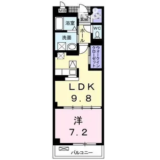 レジデンス アマーレ【1階】の間取り