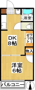 グリーンコーポS【2階】の間取り