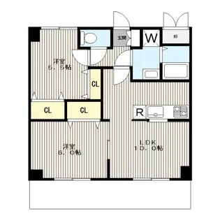 サンバードコマツ【5階】の間取り