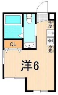 モアナコート北綾瀬【1階】の間取り