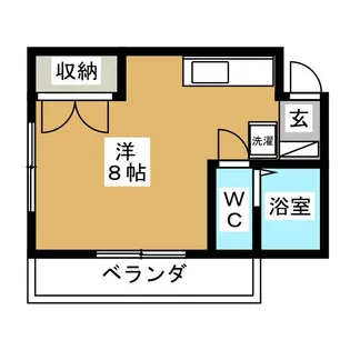 菅長コーポ【2階】の間取り