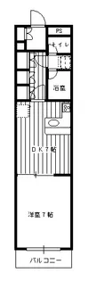 朝日プラザ五橋東【3階】の間取り