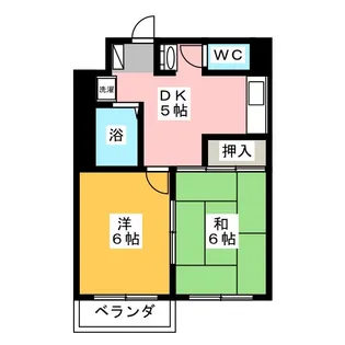 グレースヒルズ【2階】の間取り